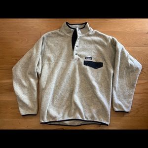 Patagonia Men’s Snap T Synchilla Fleece Pullover Oatmeal Heather